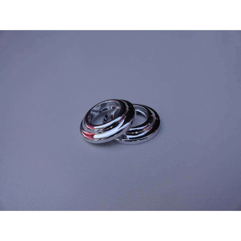 Acabamento Aro Pivo Limpador Parabrisa F-100 1953 a 1971 - Par