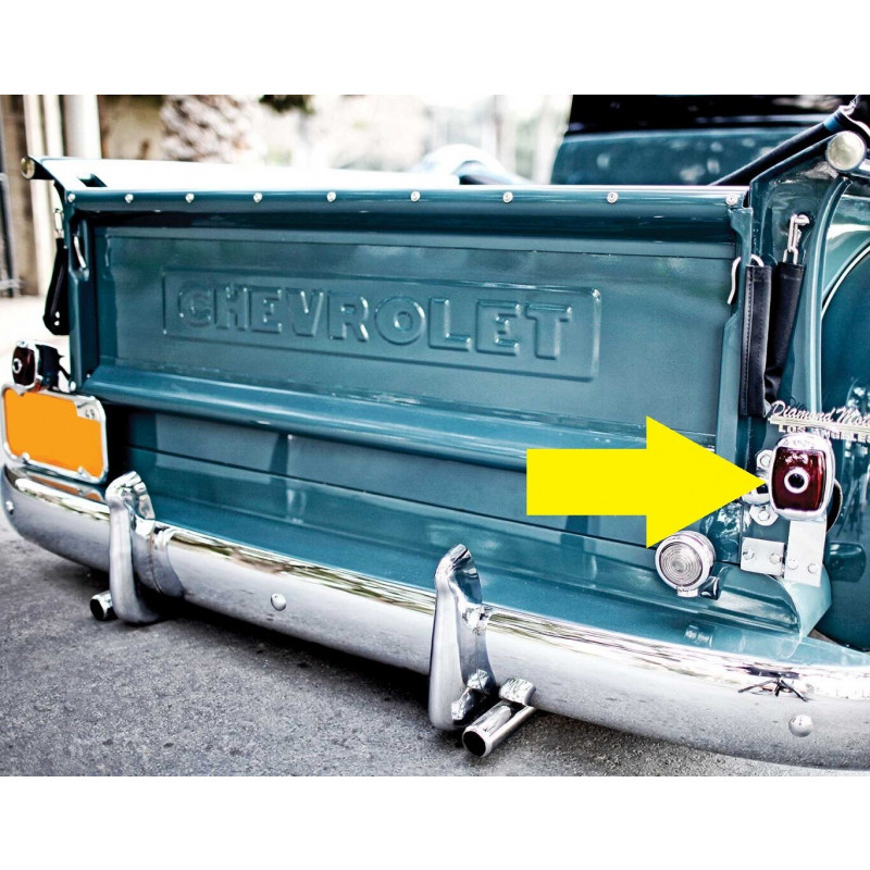 Aro da Lanterna Traseira Boca de Sapo e GMC 1947 a 1953 Importada