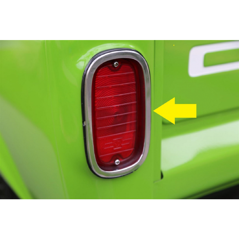 Aro Lanterna Traseira Cromado Chevrolet C-10, A-10 e D-10