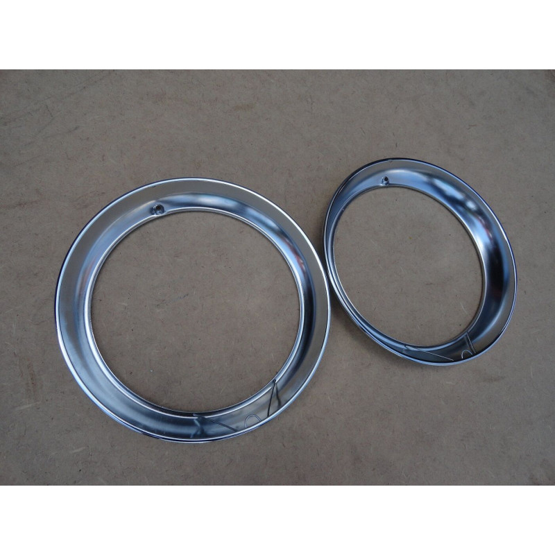 Aro do Farol Dianteiro Chevrolet Brasil 1958 a 1962 - Par
