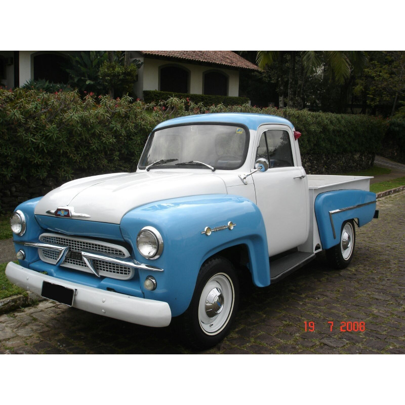 Aro do Farol Dianteiro Chevrolet Brasil 1958 a 1962 - Par