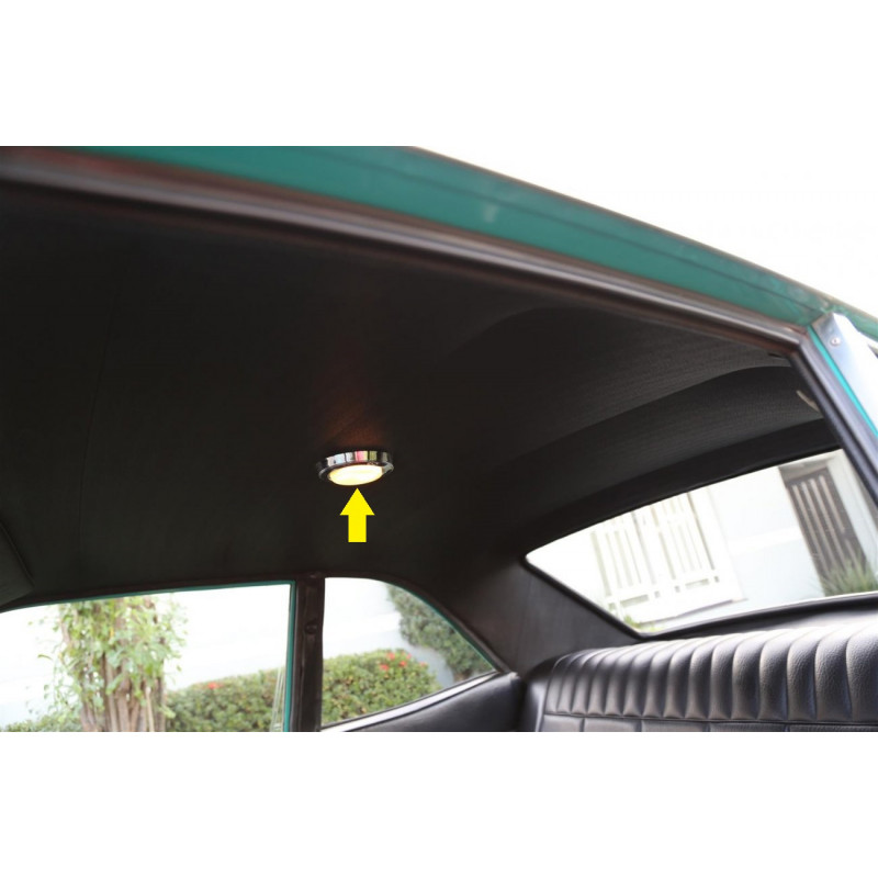 Aro e Lente da Lanterna do Teto (Plafonier) Corcel l Belina l