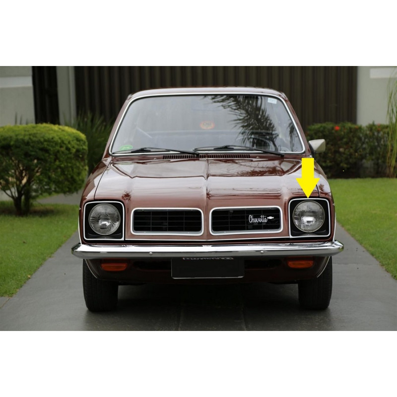 Aro Farol Chevette e Hatch 1978 a 1980 Esquerdo
