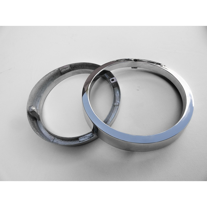 Aro Farol F-100 F-350 F-600 65 à 68 Cromado Original Usado Jogo 