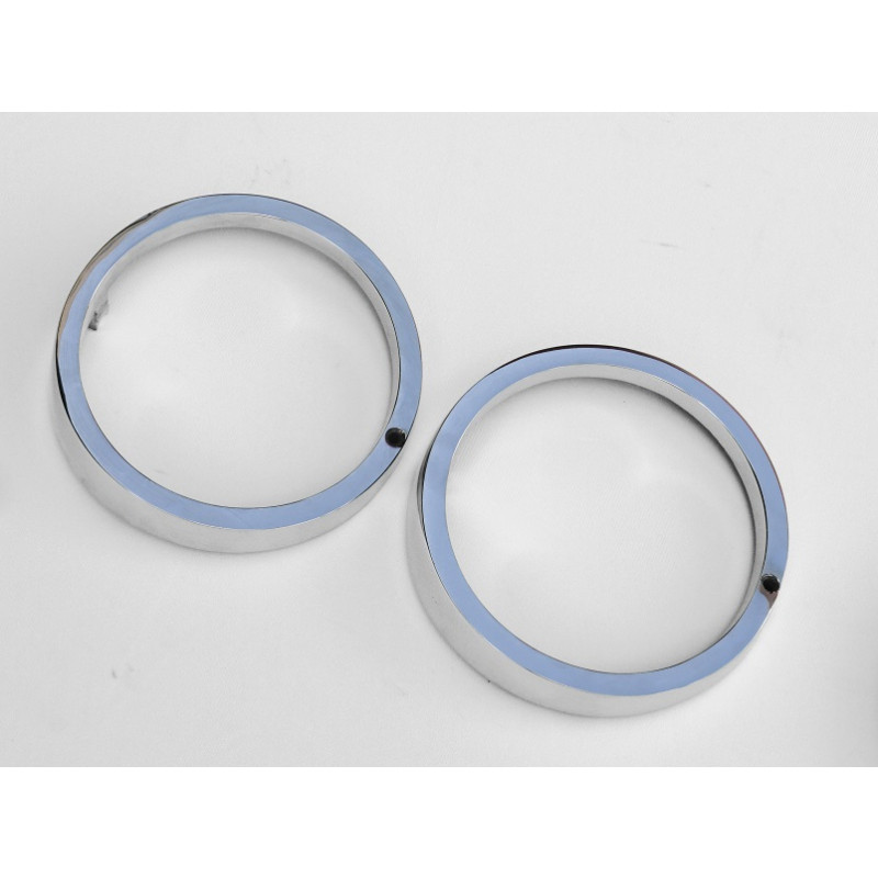 Aro Farol F-100 F-350 F-600 65 à 68 Cromado Original Usado Jogo 