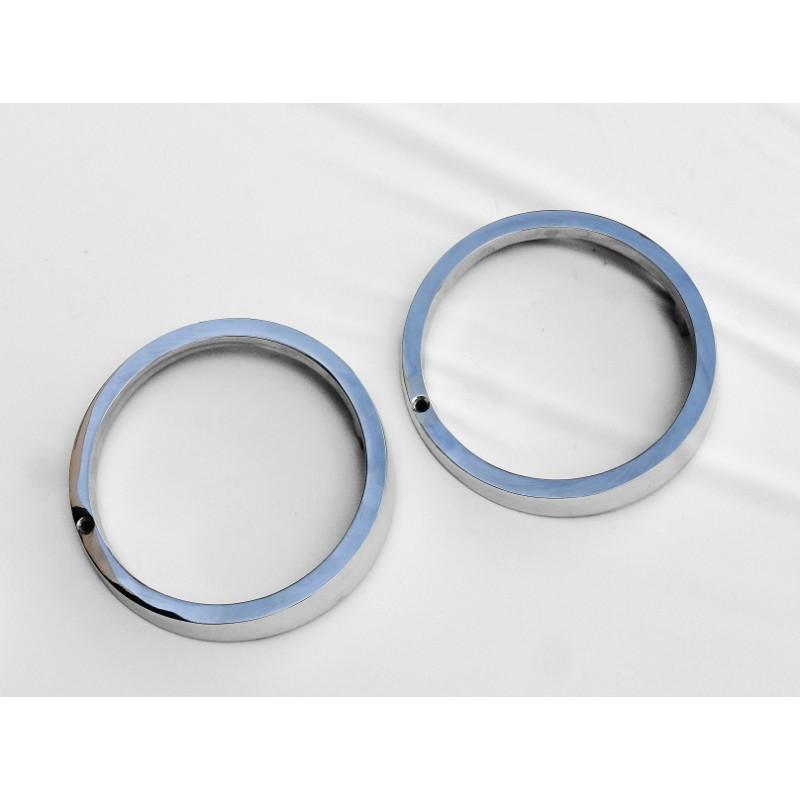 Aro Farol F-100 F-350 F-600 65 à 68 Cromado Original Usado Jogo 