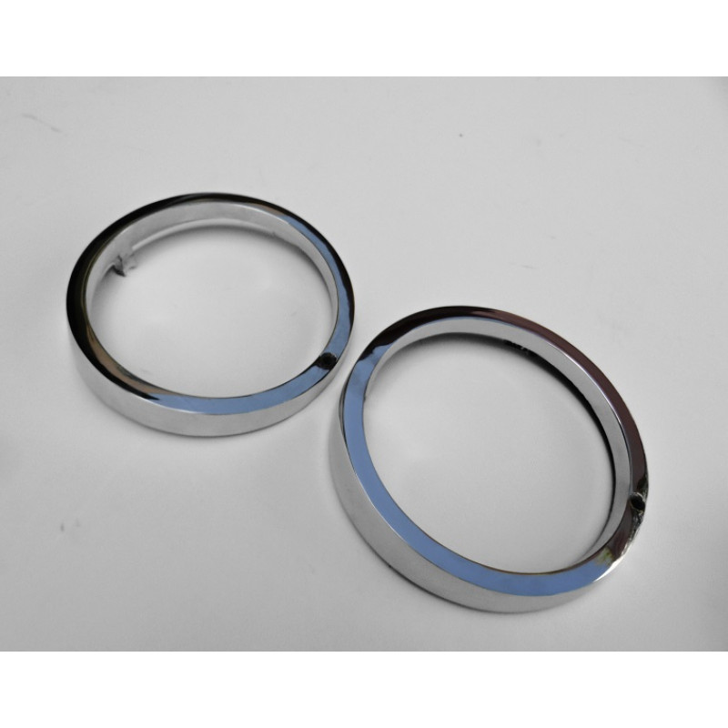 Aro Farol F-100 F-350 F-600 65 à 68 Cromado Original Usado Jogo 