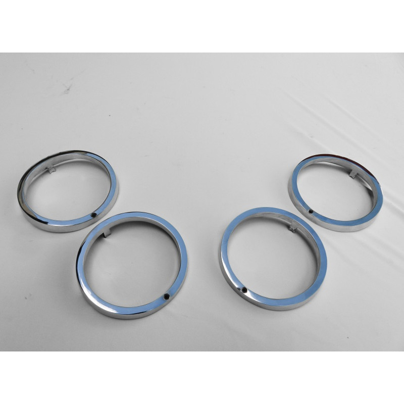 Aro Farol F-100 F-350 F-600 65 à 68 Cromado Original Usado Jogo 