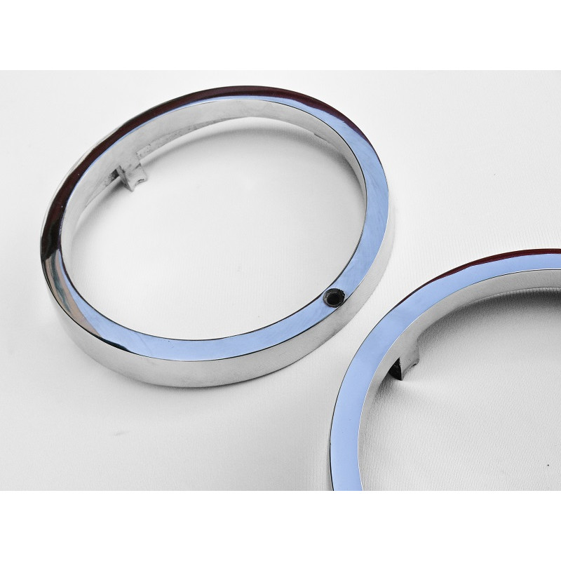 Aro Farol F-100 F-350 F-600 65 à 68 Cromado Original Usado Jogo 