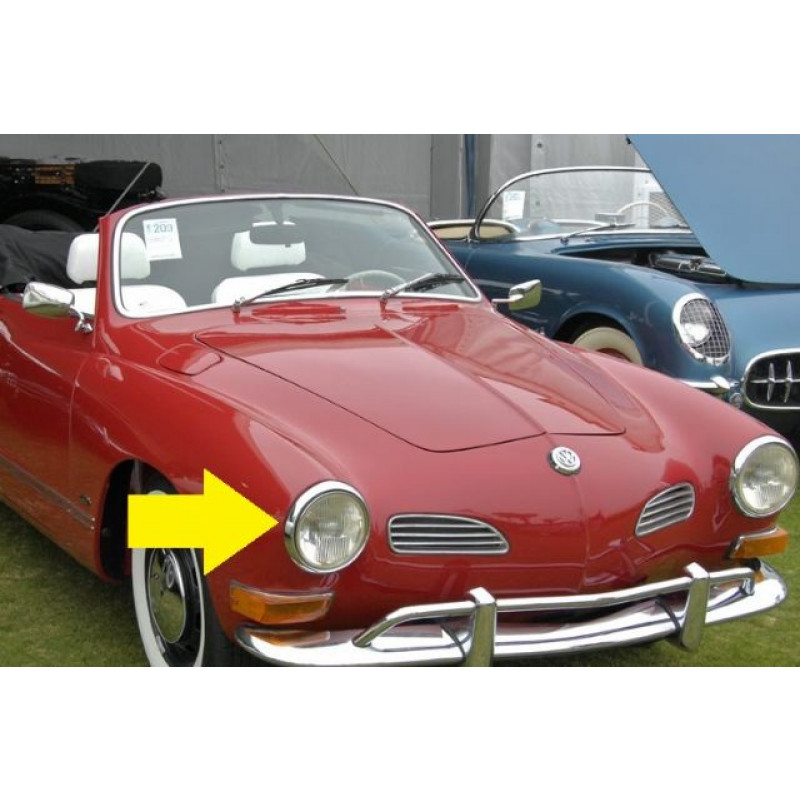 Aro Farol Karmann Ghia até 72