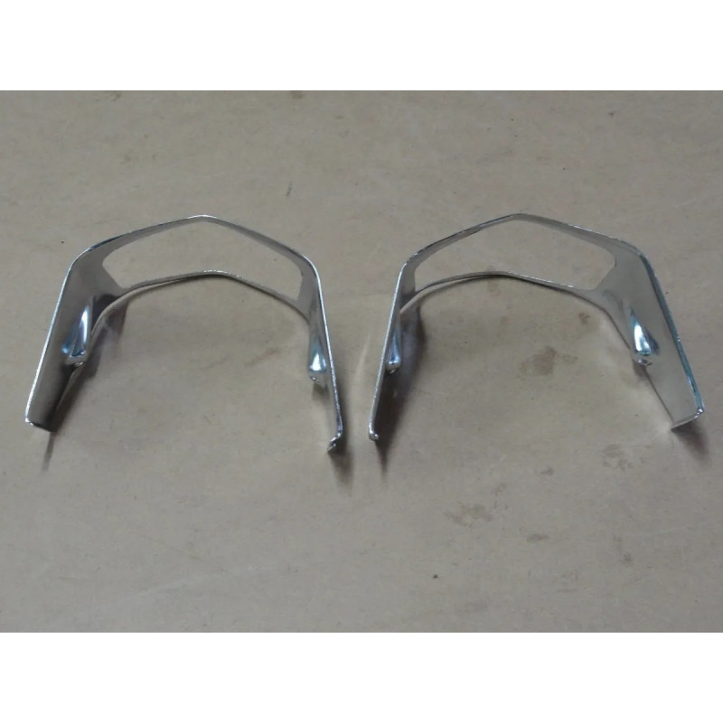 Aro Pisca Dianteiro F-100 F-350 F-600 1956 a1961 Inox - Par