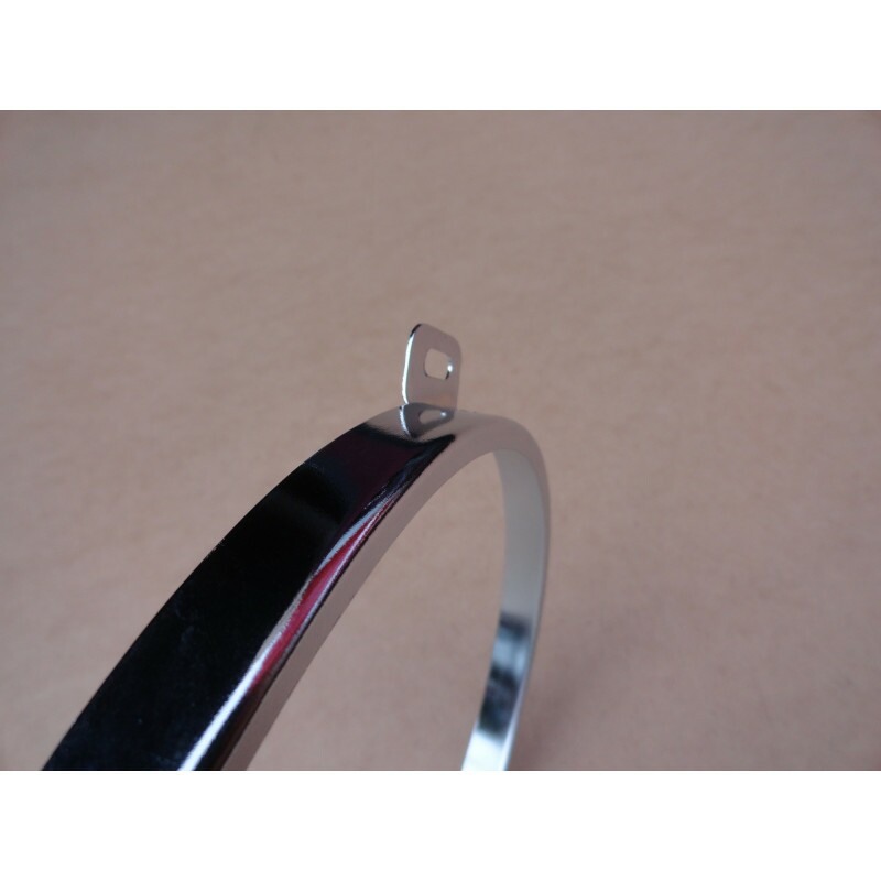 Aro Interno Farol Rural F-75 Jeep Cromado