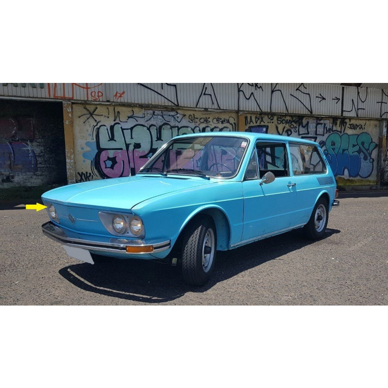 Aro Moldura do Farol Brasilia 73/82 e Variant II 78/81 Direito