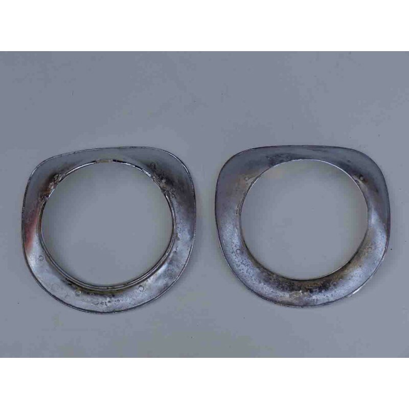 Aro Moldura Farol Chevrolet Marta Rocha 55 A 57 com Detalhe Usado - Par