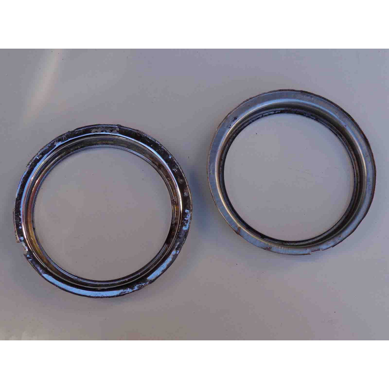 Aro Velocímetro Painel Chevrolet Boca Sapo 1947 a 1953 Usado - Par