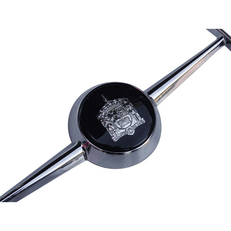 Aro Volante Cromado com Botão Paulistarum Vw Kombi Até 1975 Novo