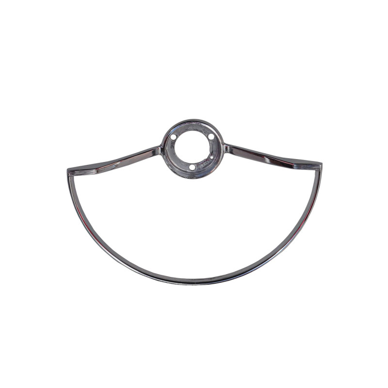 Aro Buzina Volante Cálice Cromado com Botão Fusca até 1973 1200 1300 Novo