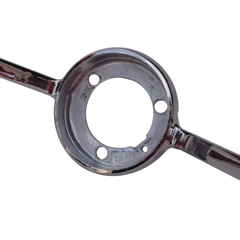 Aro Buzina Volante Cálice Cromado com Botão Fusca até 1973 1200 1300 Novo