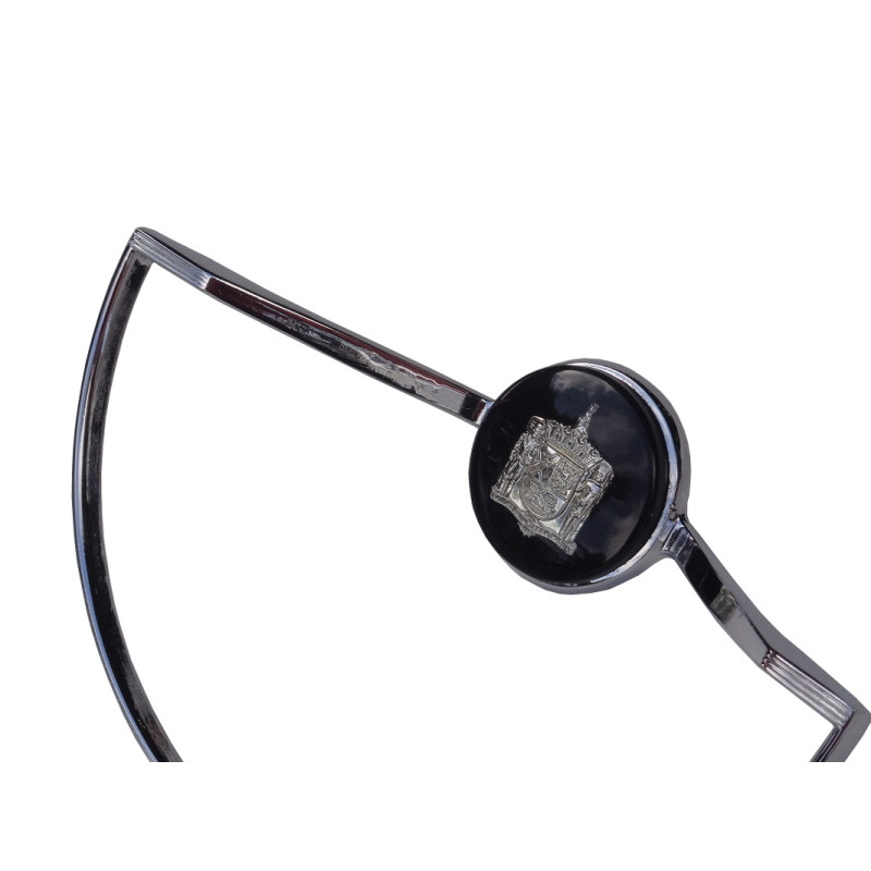 Aro Buzina Volante Cálice Cromado com Botão e Reparo Fusca até 1973 1200 1300 Novo