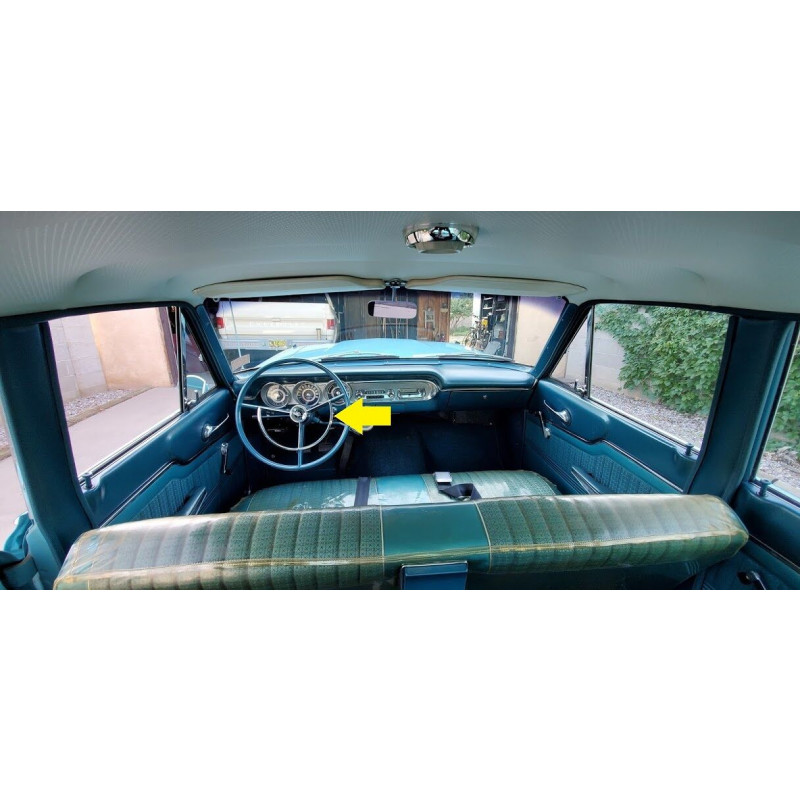 Aro Volante Fairlane 1962 a 1964 F-100 Quadrada Original