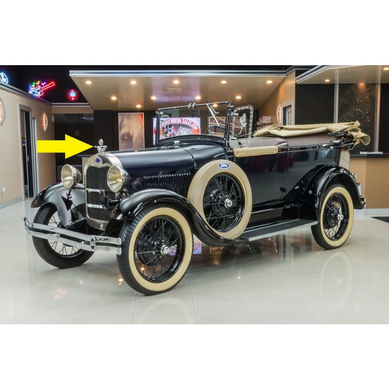 Asa da Tampa do Radiador p/ Termômetro Ford A 1928 a 1931