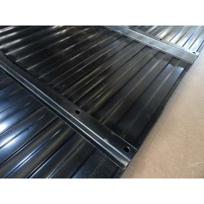 Assoalho Caçamba F-100 F-1000 72 à 92 Chapa com Travessas Preto