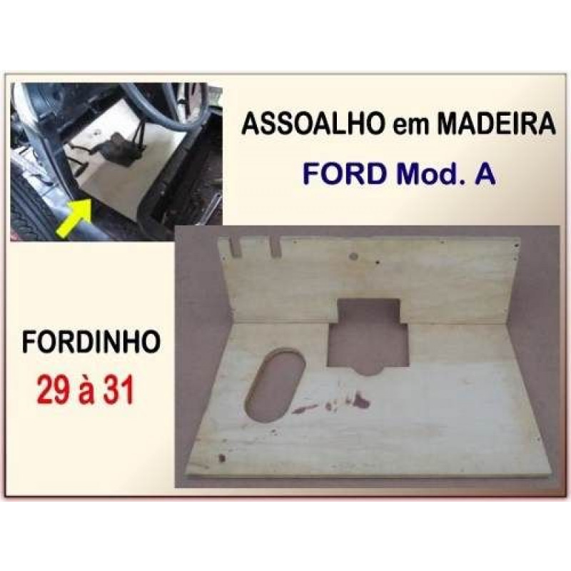 Assoalho de Madeira Ford 29 à 31