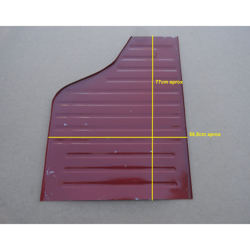 Assoalho Parcial Dianteiro Esquerdo Karmann Ghia Estriguaru