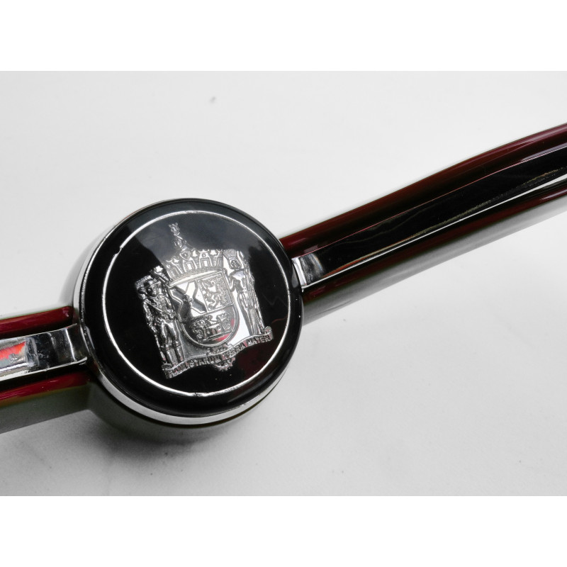 Volante Cálice Fusca até 73 Vermelho Cereja Completo Novo Estria Grossa Reprodução