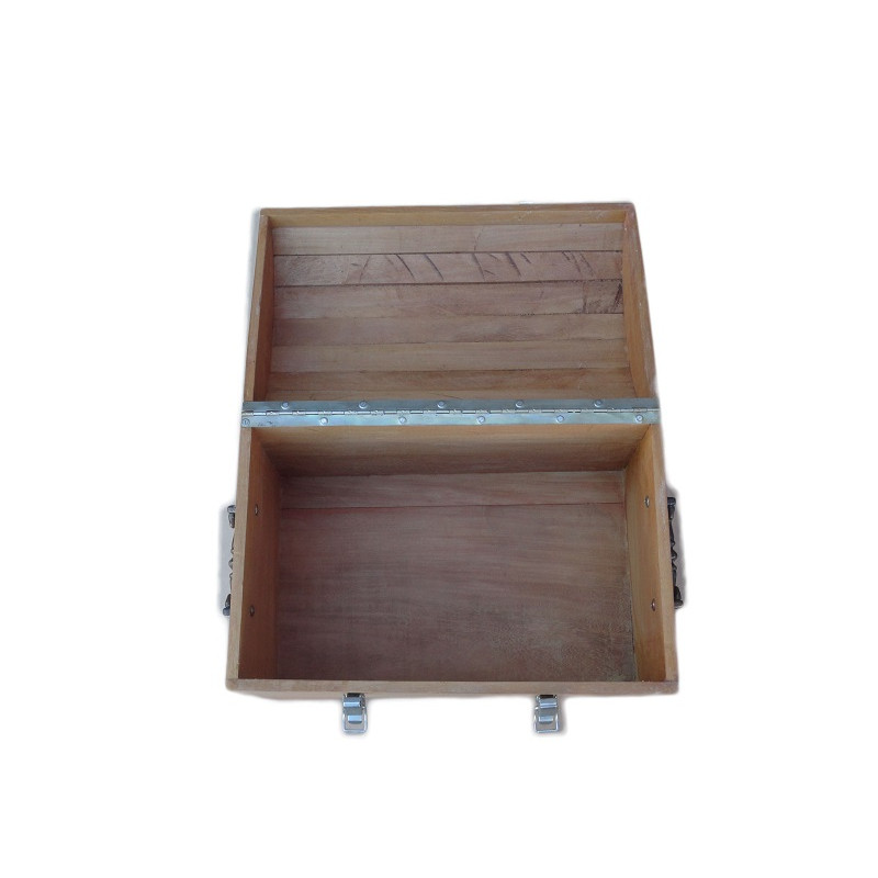 Baú Madeira Garapeira Maciça Vintage Antigo Decorativo Fordinho Speedster 