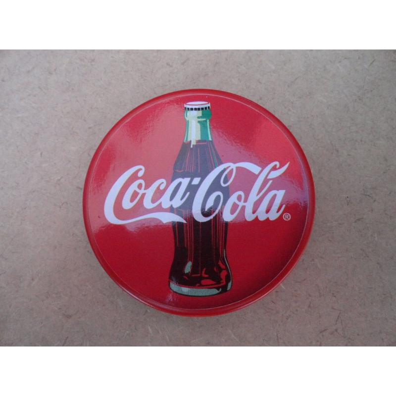 Baleiro Vidro Temático Coca Cola Giratório Médio Novo