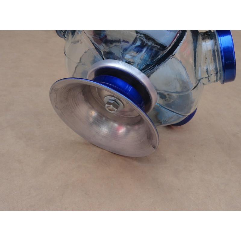 Baleiro Giratório de Vidro Chocolate Bis Pequeno Decorativo Antigo