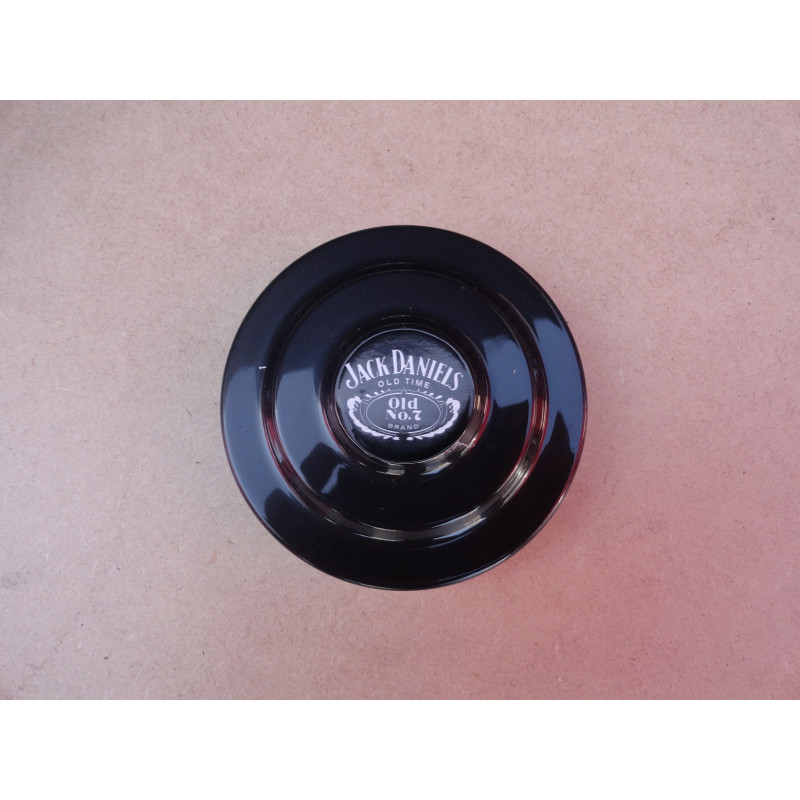 Baleiro Giratório Médio Em Vidro Decorativo Tampa Jack Daniel's