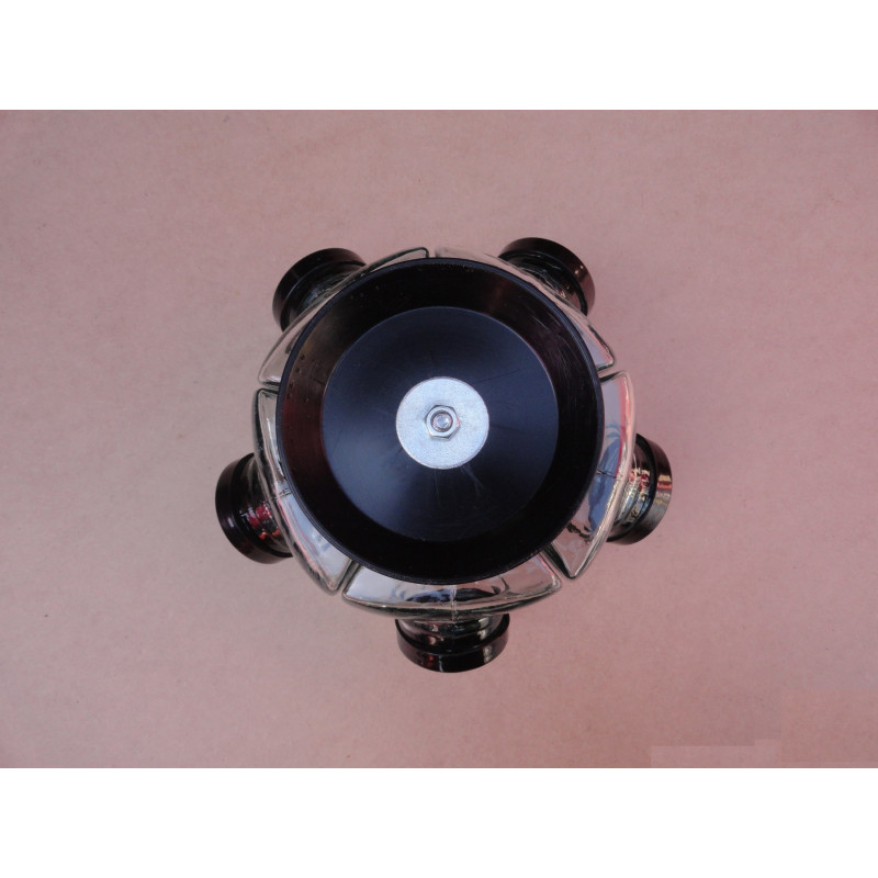 Baleiro Giratório Pequeno Em Vidro Decorativo Tampa Harley Davidson