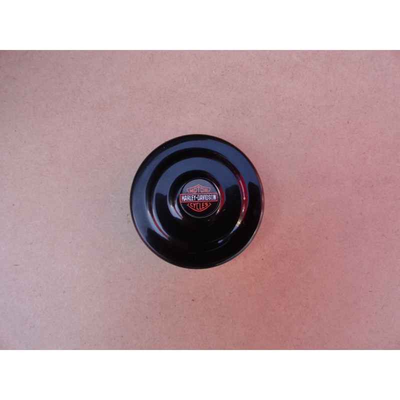 Baleiro Giratório Pequeno Em Vidro Decorativo Tampa Harley Davidson