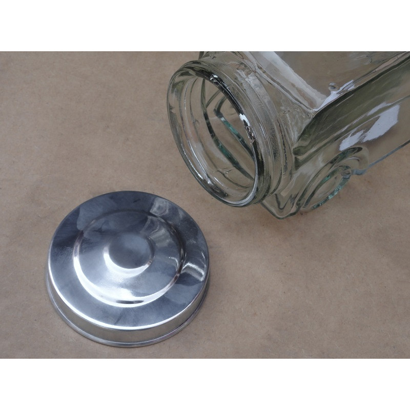 Baleiro de Vidro Furgão Van Caminhão Antigo Novo com Tampa