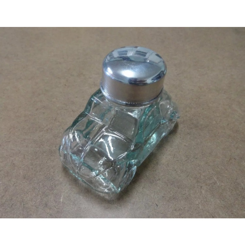 Baleiro De Vidro Fusca Tamanho Mini Novo 10,5 Cm