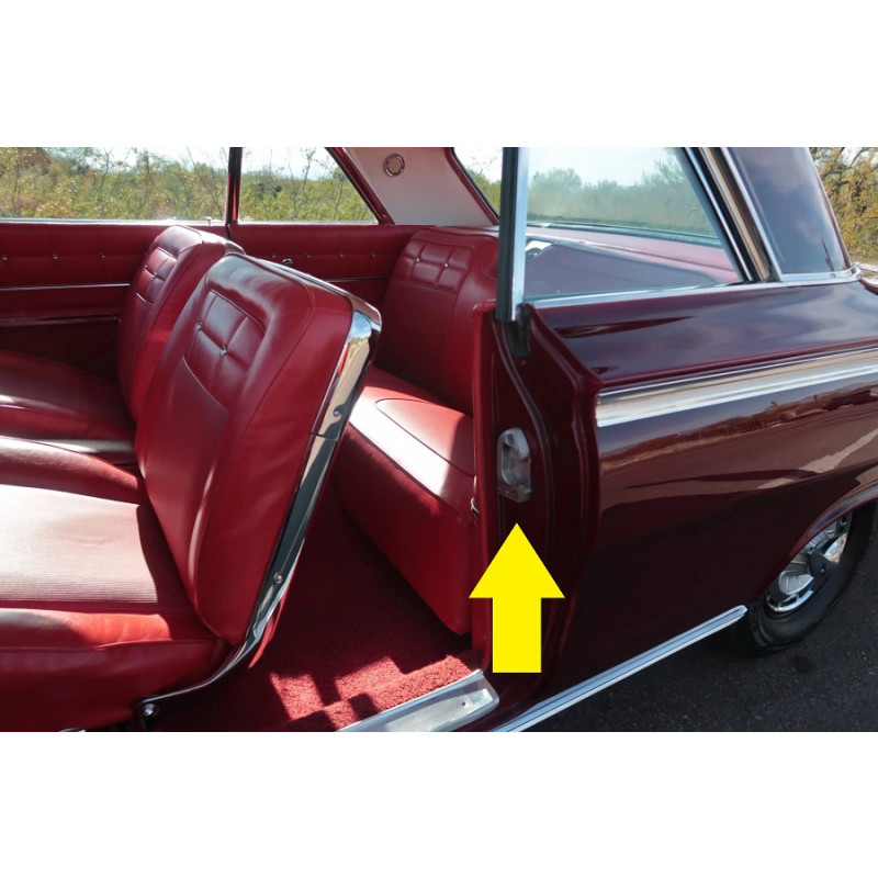 Batente Porta Esquerda Chevrolet 1955 a 1962 Cadillac Pontiac Buick Nova