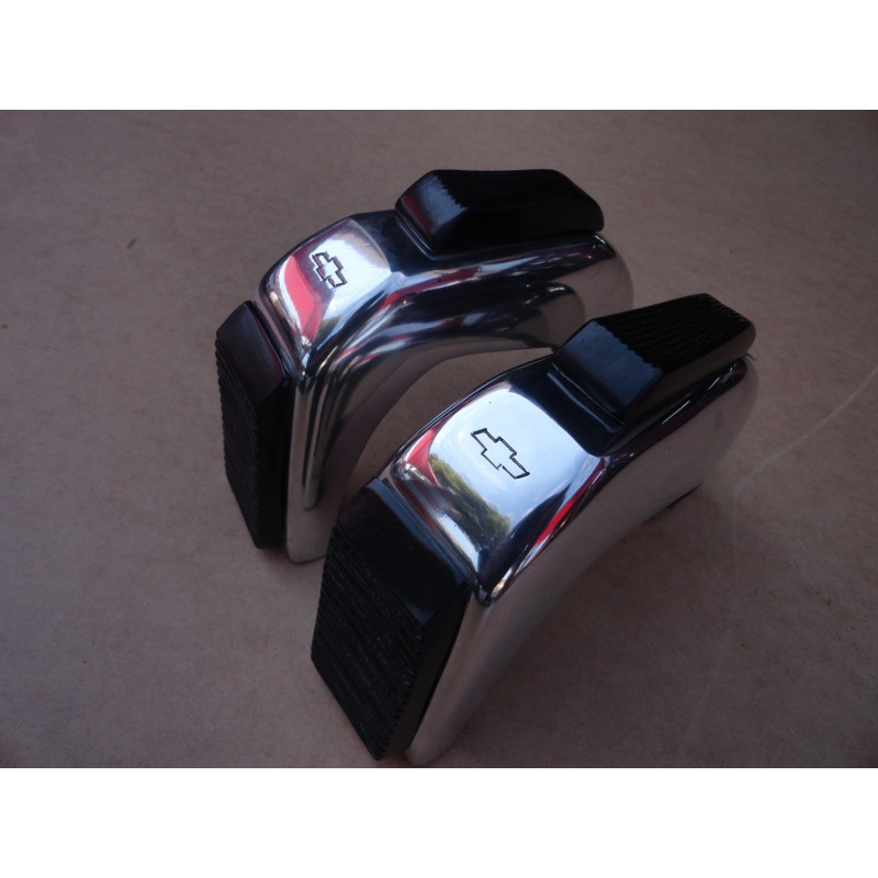 Batente Parachoque Dianteiro Traseiro C-14 C-10 D-10 Veraneio - Par