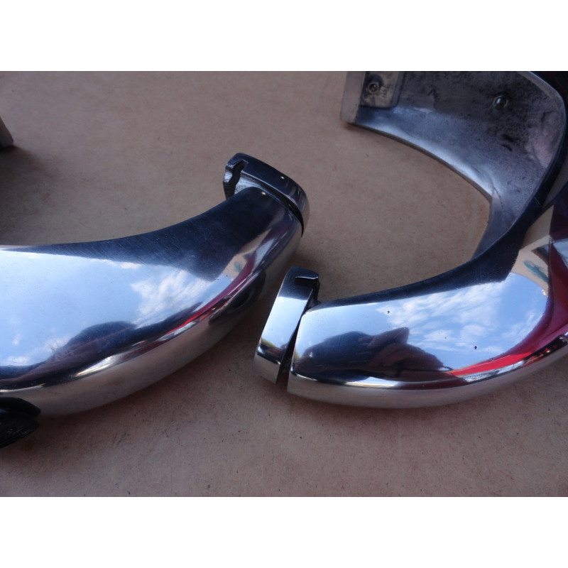 Batente Parachoque Dianteiro Traseiro C-14 C-10 D-10 Veraneio - Par