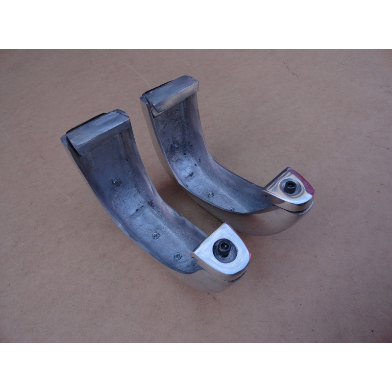 Batente Parachoque Dianteiro Traseiro C-14 C-10 D-10 Veraneio - Par