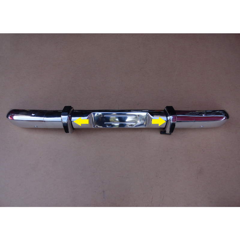 Batente Parachoque Dianteiro Traseiro C-14 C-10 D-10 Veraneio - Par