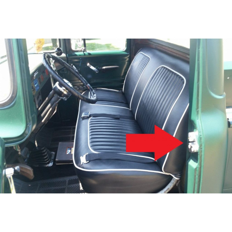 Batente da Porta Cromado F-100 F-350 F-600 1956 a 1961 - Par