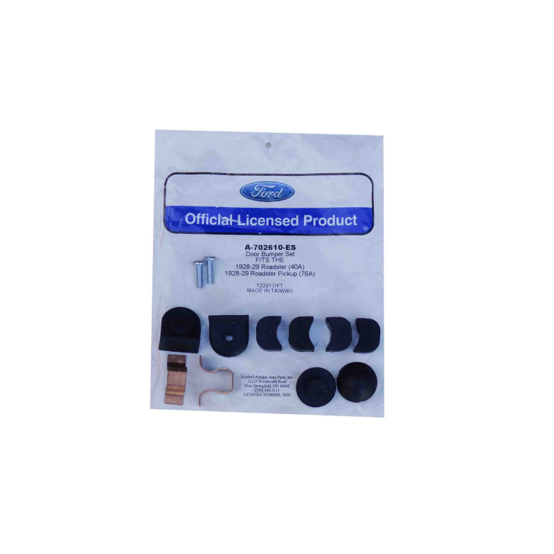 Batente Borracha da Porta Ford Roadster e Pick Up 1928 a 1929 12 Peças