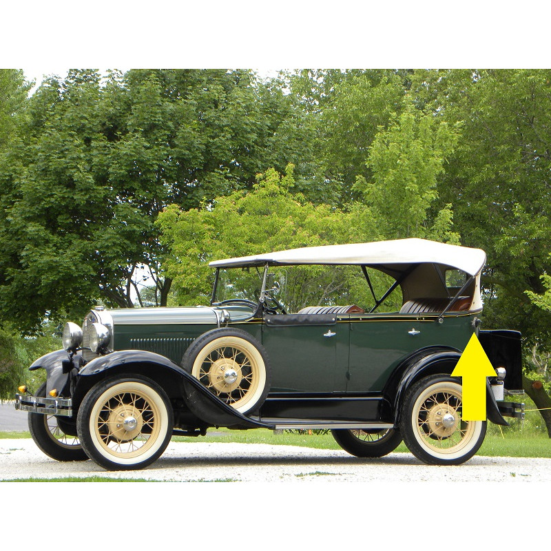 Berço Segura Capota Ford Model A Phaeton 1928 a 1931 - Jogo