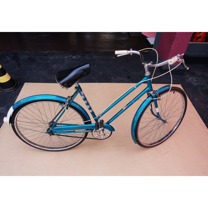Bicicleta Antiga AMF Hercules Cruiser Inglesa Feminina 26'' Década 60 Original 