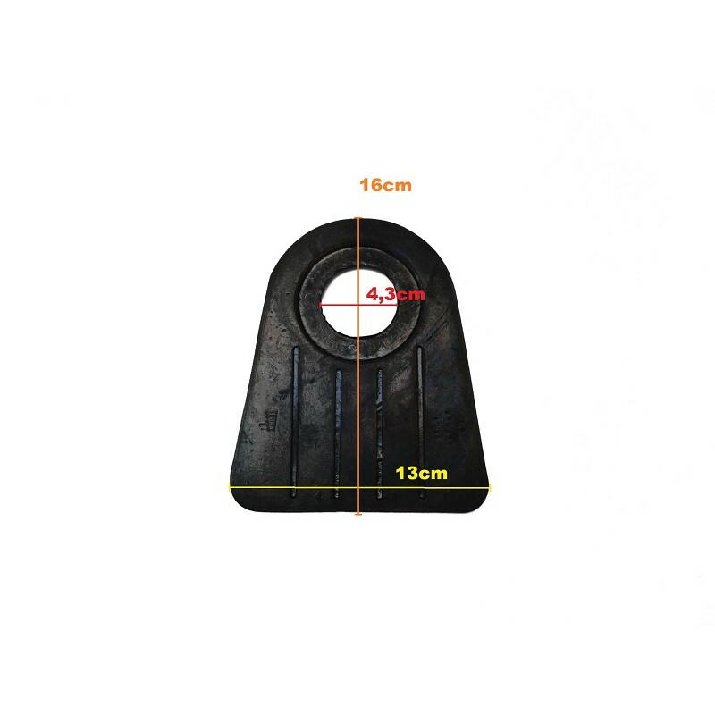 Borracha Bocal Tanque Babador F-75 Rural Willys