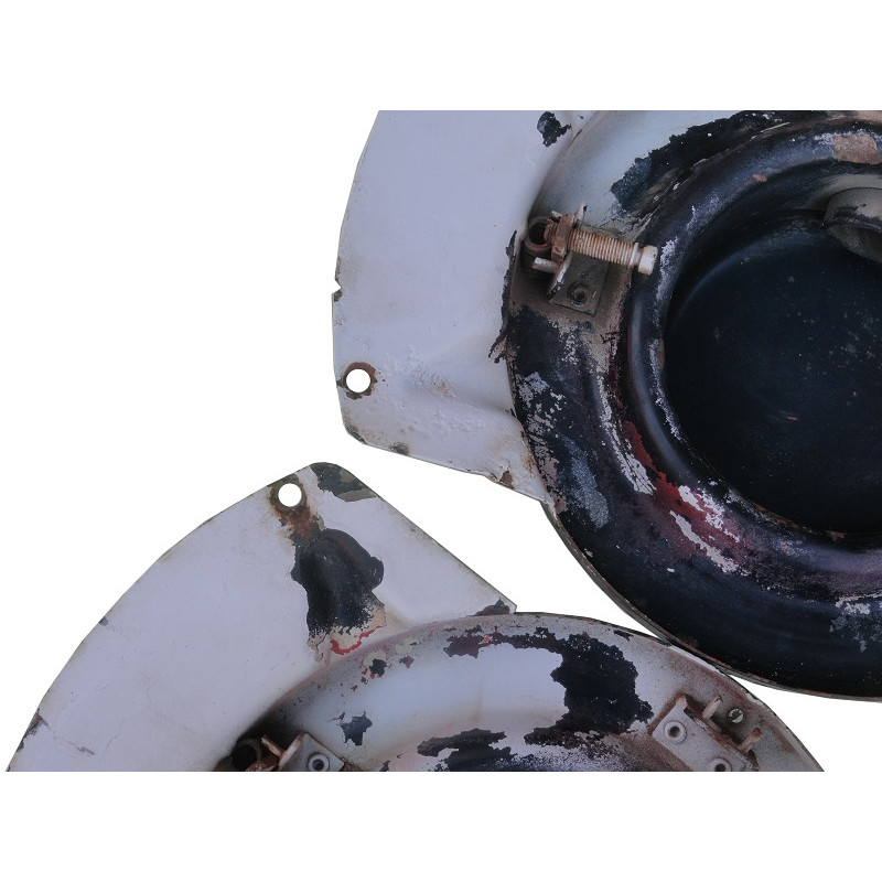 Bojo Alojamento Farol F-100 F-600 Twin Beam 1971 Original Usado - Par