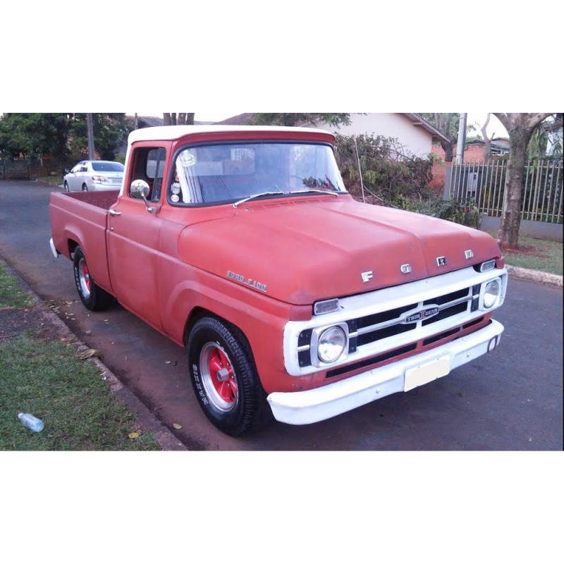 Bojo Suporte Acoplamento Farol Redondo F-100 F-350 F-600 Twin I Beam 1971 - Par