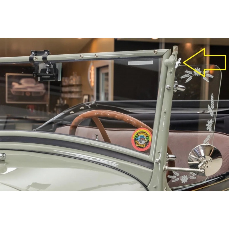 Borboleta da Coluna Parabrisa Ford 1922 a 1931 Porca Nova - Par
